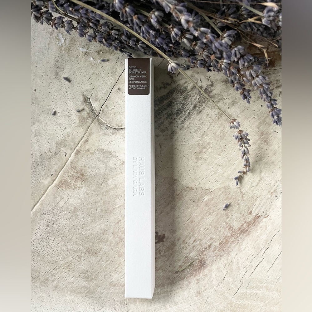 NIB HAUS LAB by Lady Gaga | Optic Intensity Eco Eyeliner in Onyx Gold Shimmer